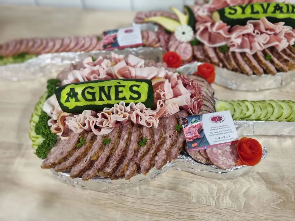 Plat traiteur mariage, spécialités locales Maison Lenormand Tinchebray Bocage