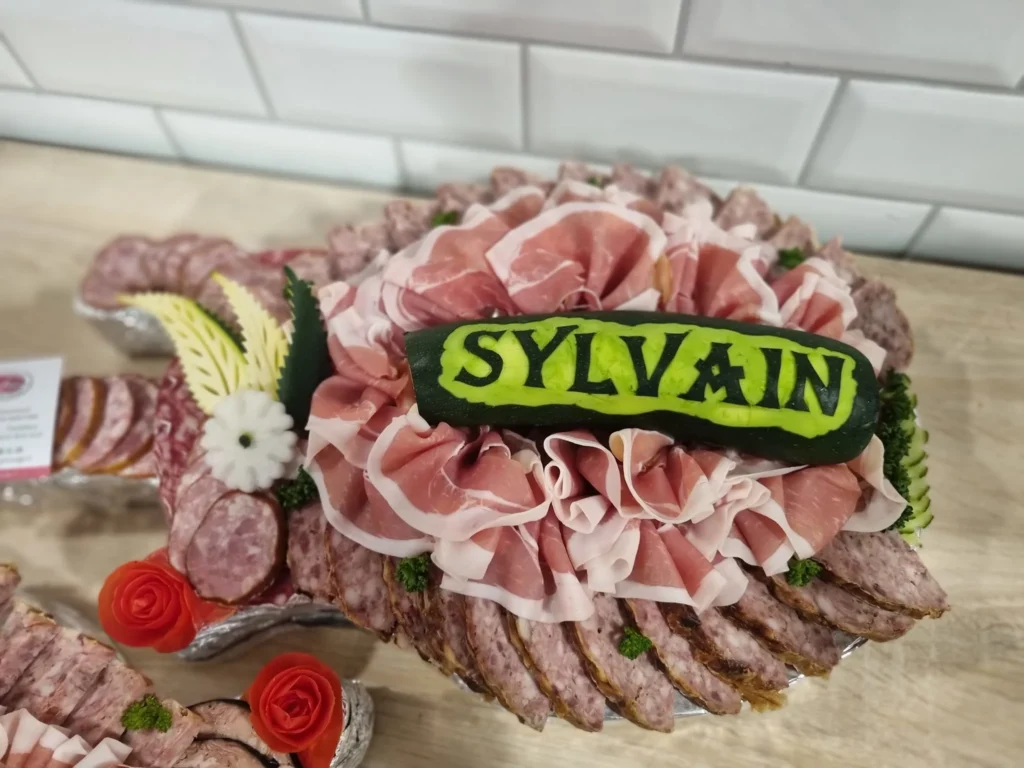 Plat traiteur mariage raffiné, spécialités locales Maison Lenormand Tinchebray Bocage