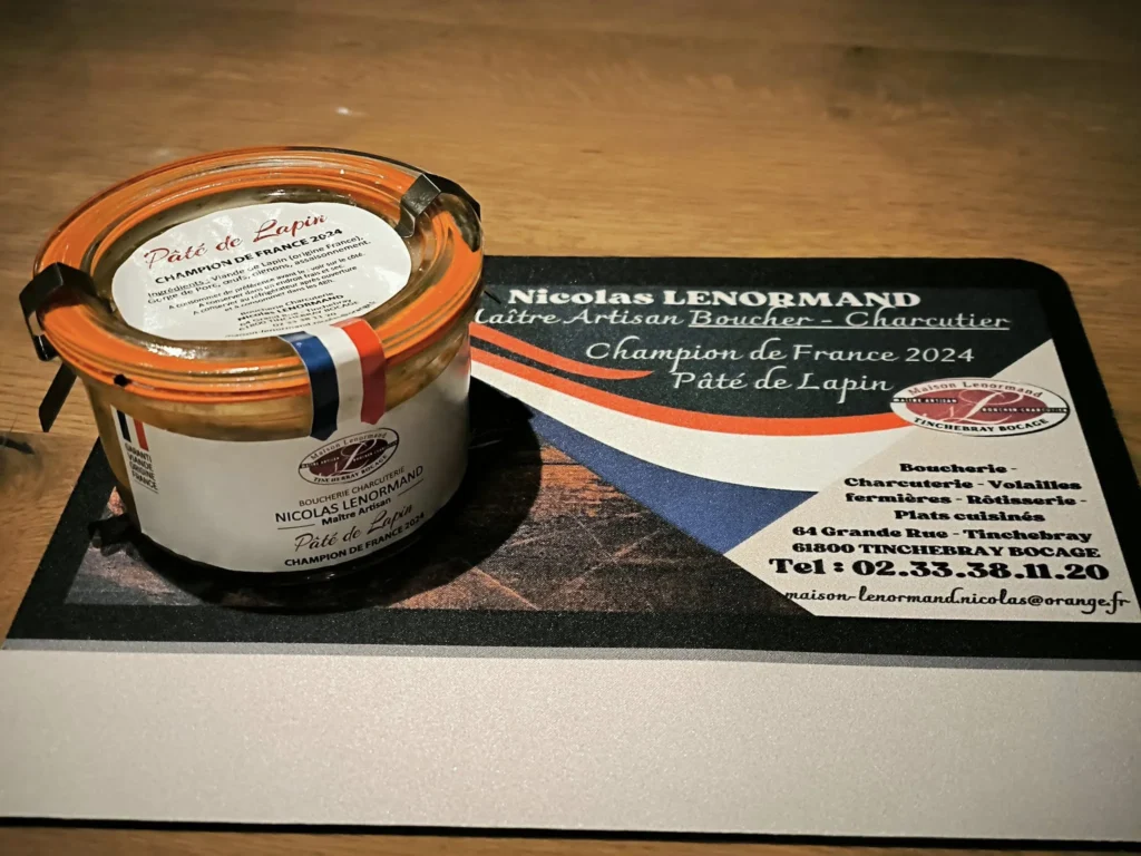 Bocal artisanal Maison Lenormand, produit local