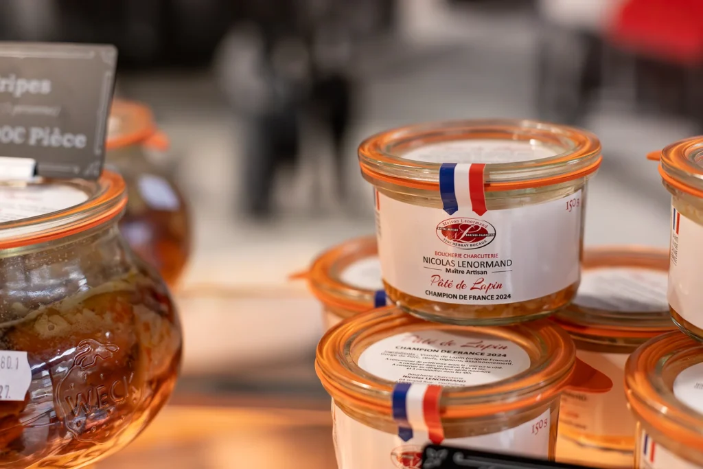 Bocaux artisanaux Maison Lenormand empilés