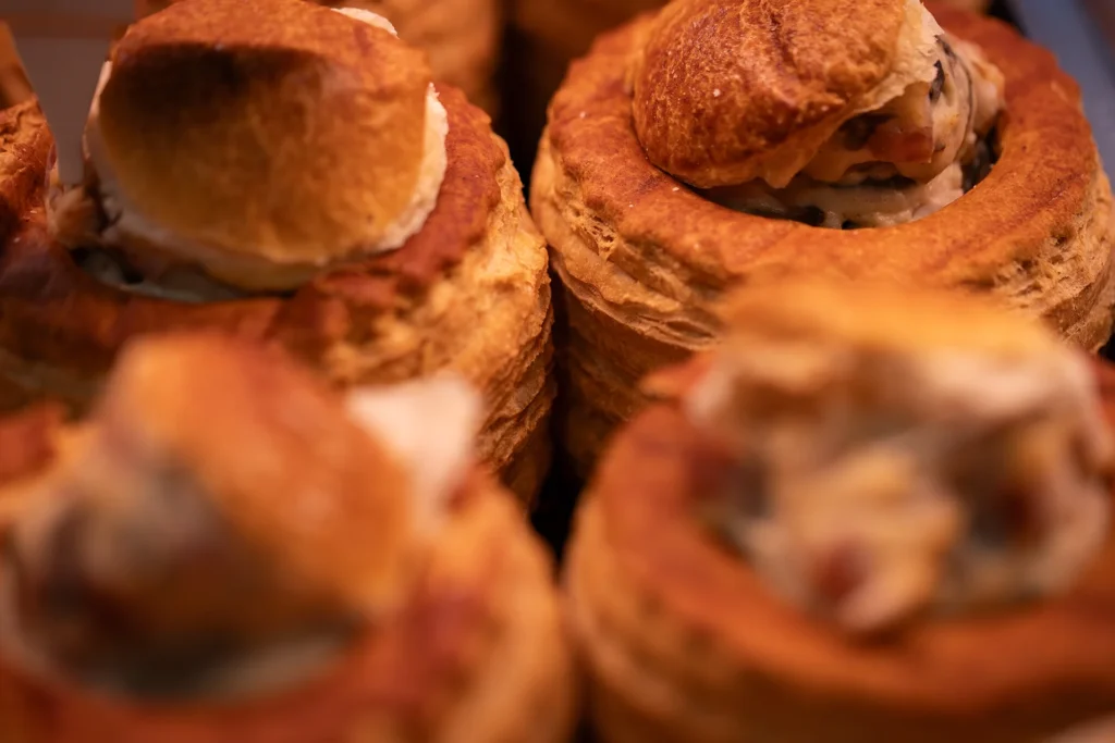 Bouchées à la reine délicieuses, traiteur local Maison Lenormand Tinchebray Bocage